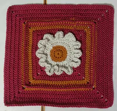 Wildflower Granny Square No. 1